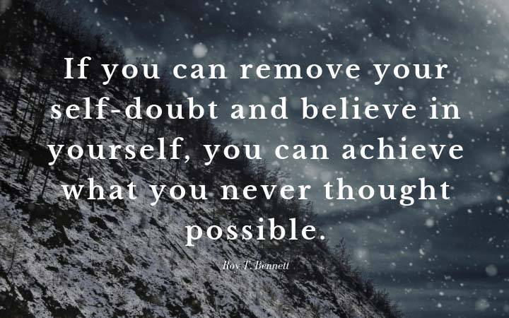 Release Self Doubt – Discover Your Awesome Self