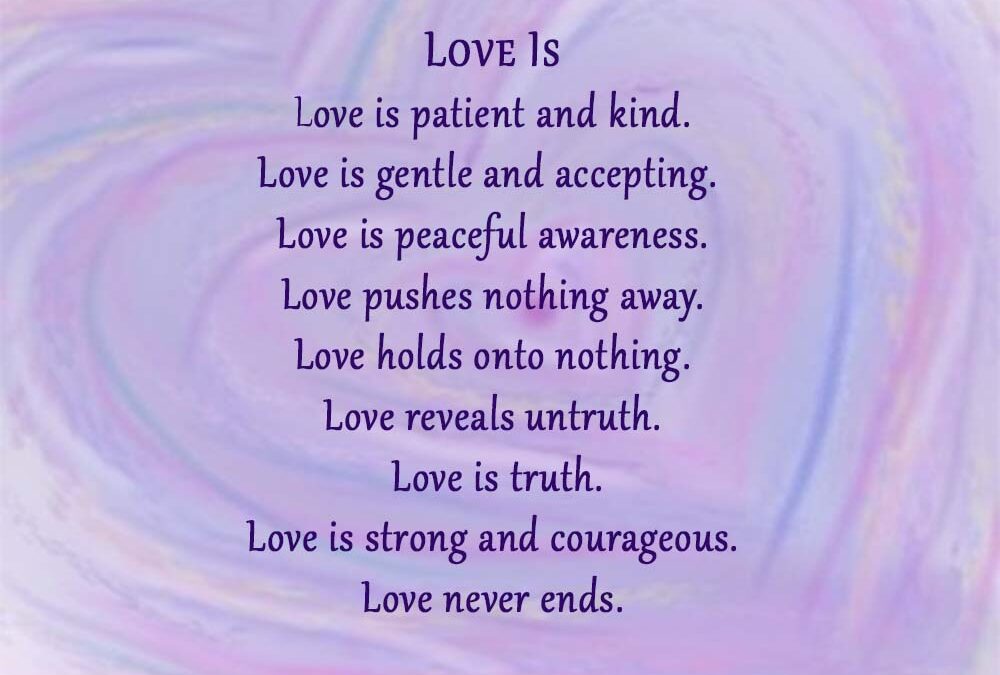 Love Is . . .